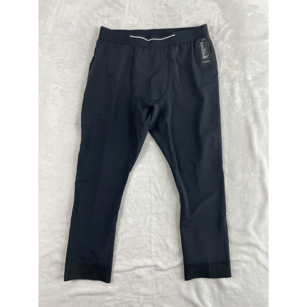 NWOT Ten Thousand 3/4 Tight Compression Training Leggings L Black MSRP $118
